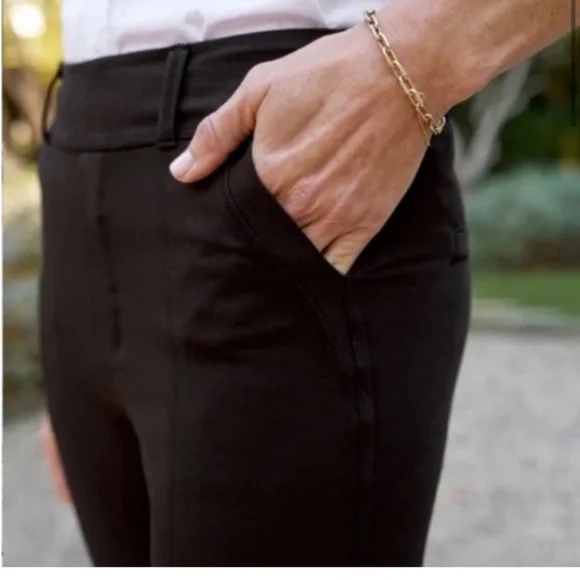 FRANK & EILEEN Murphy Billion Dollar Pants BLACK SIZE MEDIUM 1409